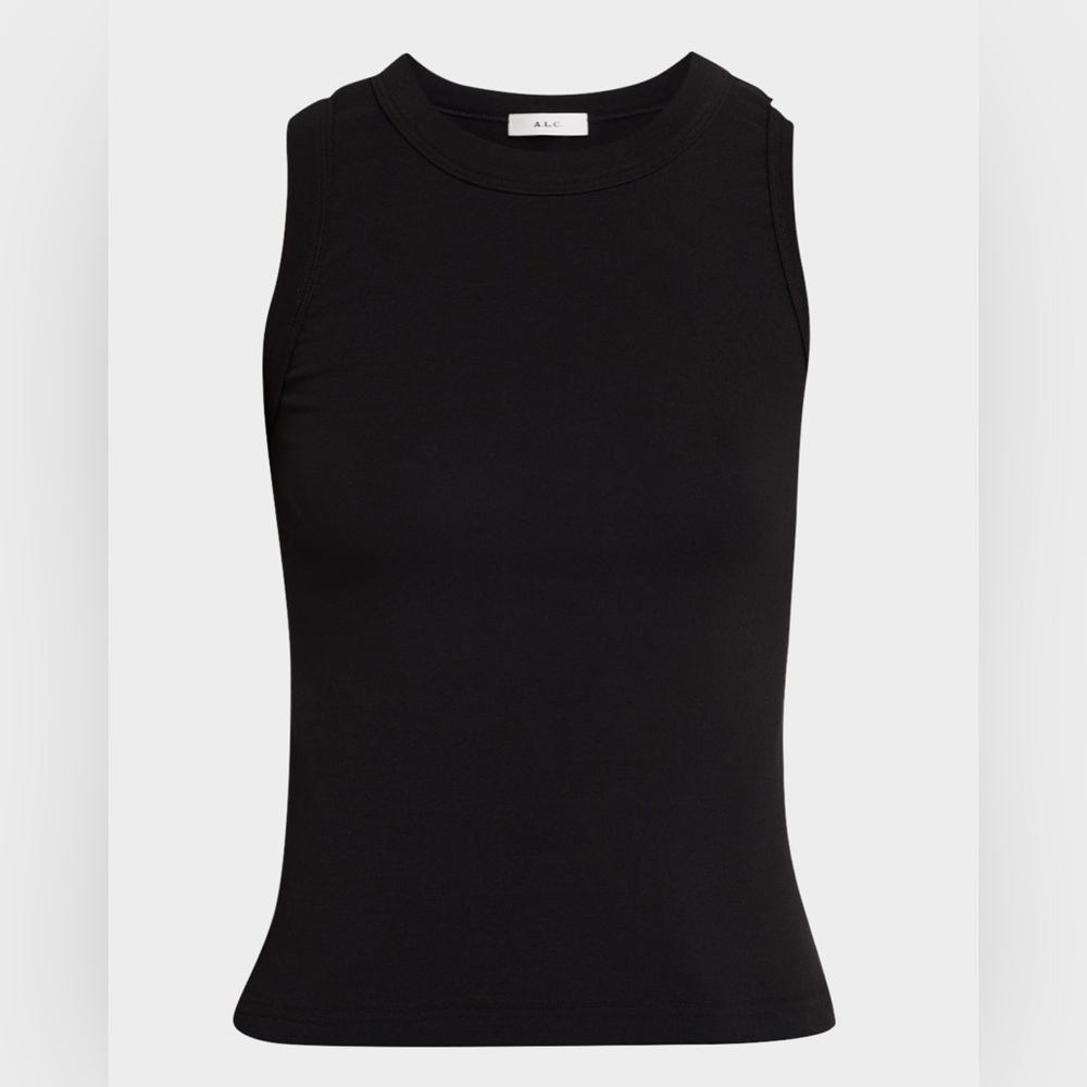 NWT A.L.C. Black Hadley Tank Top - Picture 6 of 10